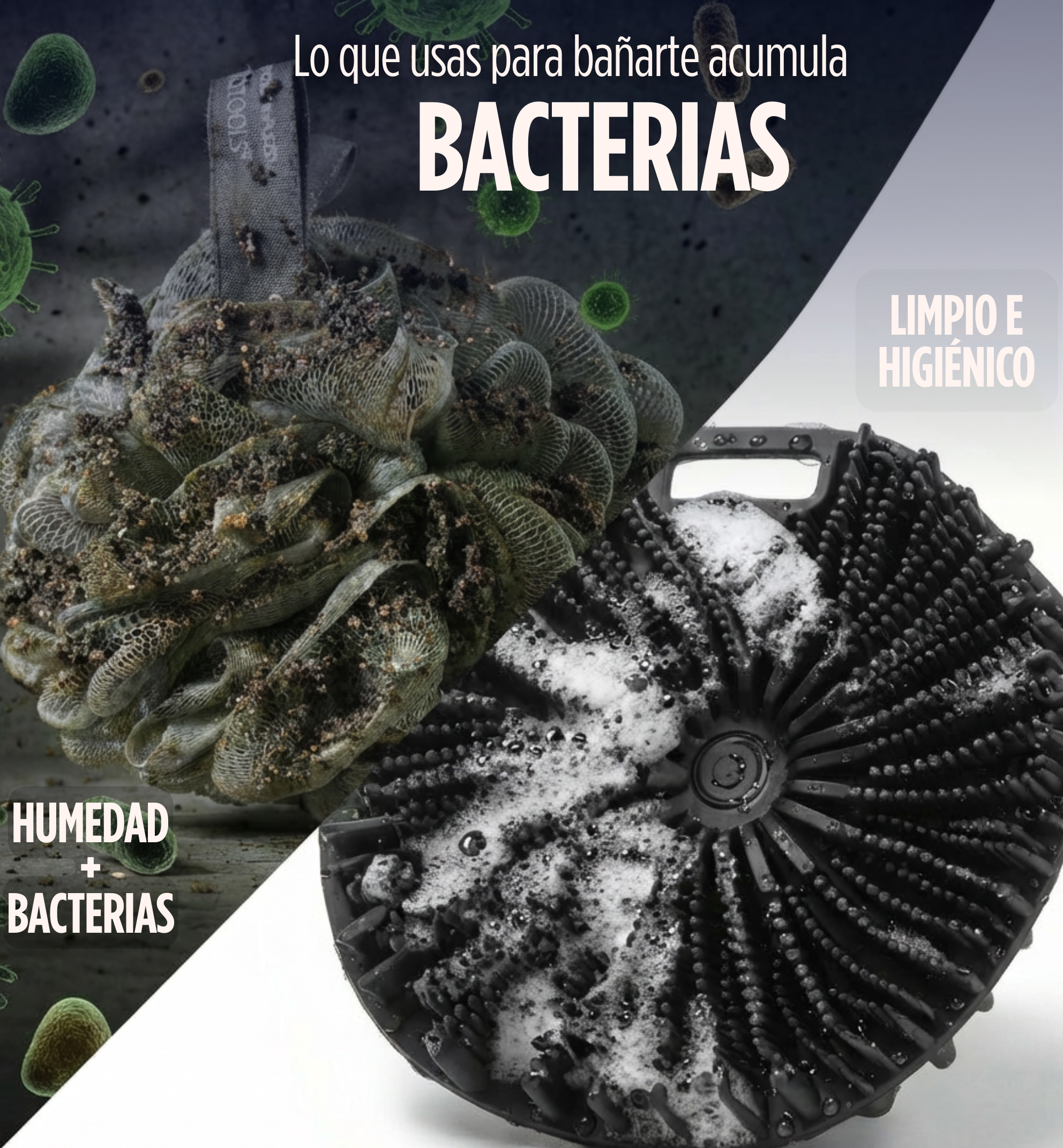 Exfolly – Olvídate de las esponjas sucias para siempre