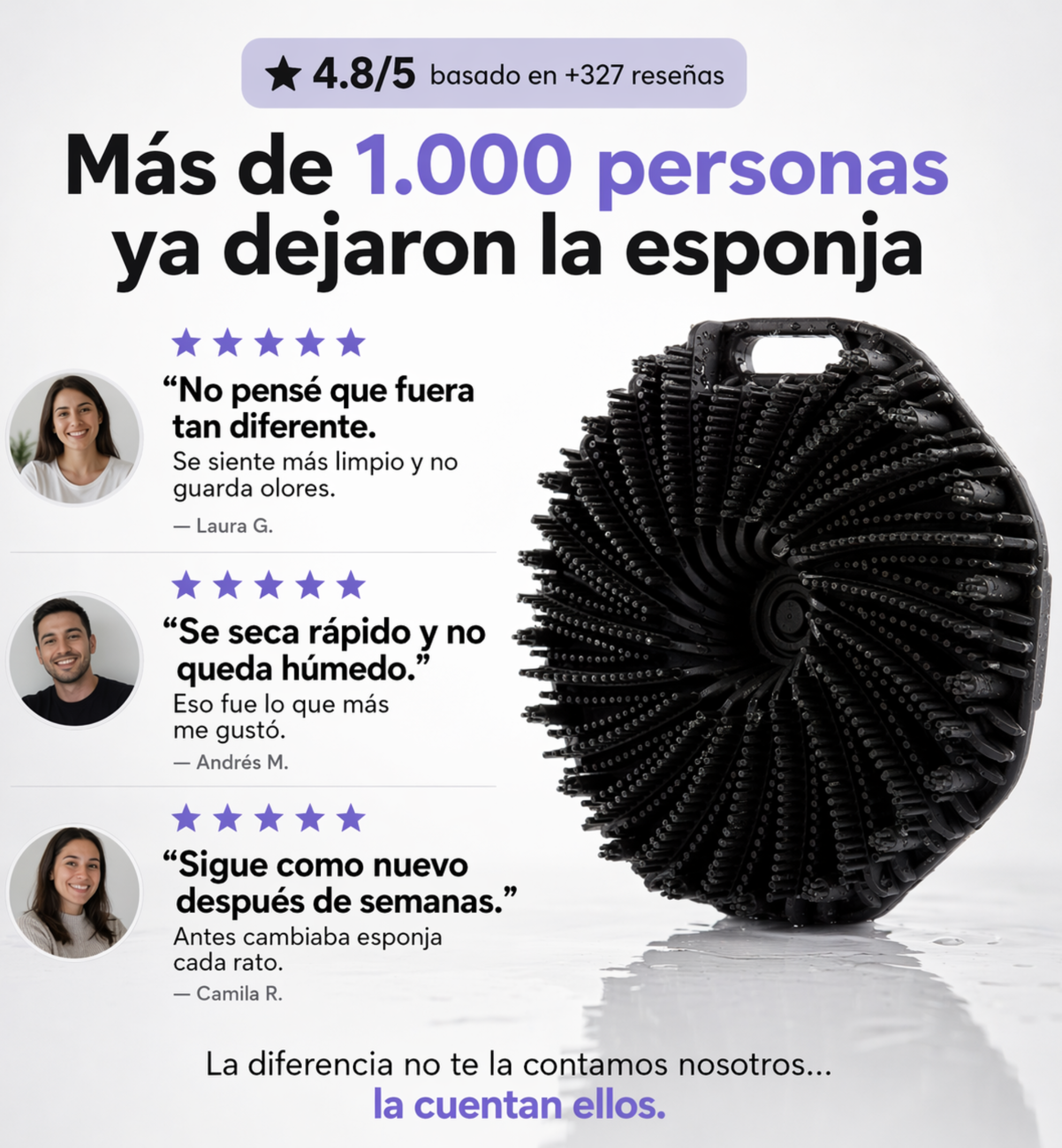 Exfolly – Olvídate de las esponjas sucias para siempre