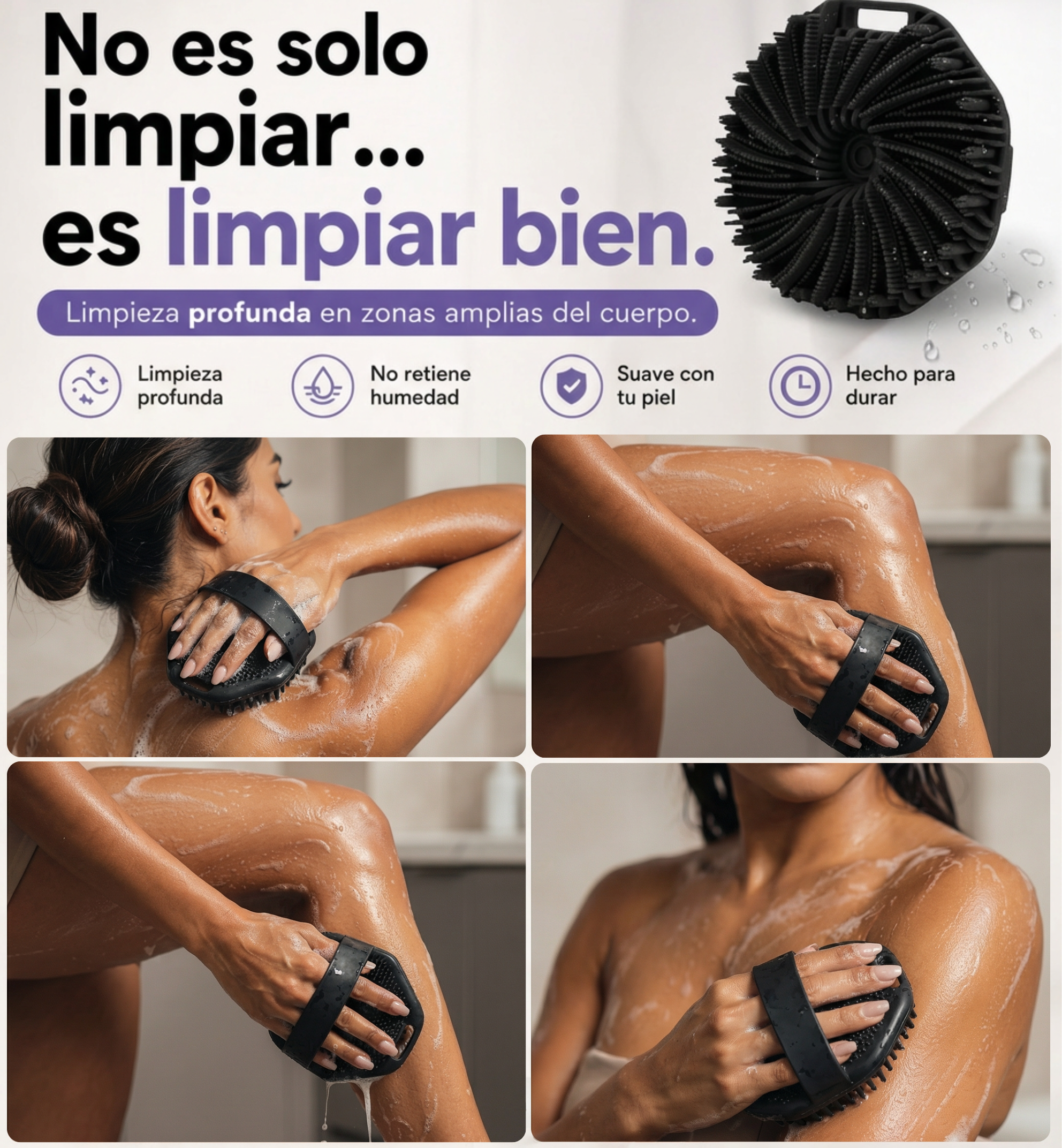 Exfolly – Olvídate de las esponjas sucias para siempre